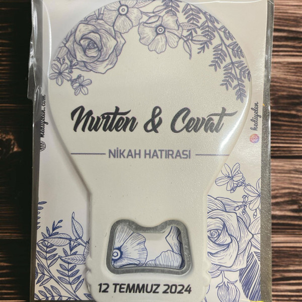 Söz, Nişan, Nikah, Düğün Hediyesi Balon Açacak Magnet Kart ve Ambalajlı Tek Tek (blnmg5)