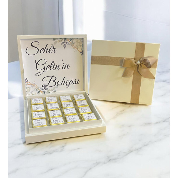 Gelin Bohçası Hediyesi Madlen Çikolata