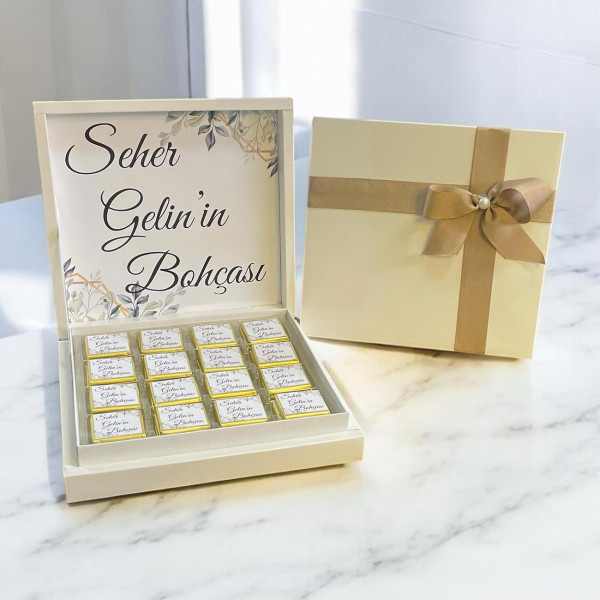 Gelin Bohçası Hediyesi Madlen Çikolata