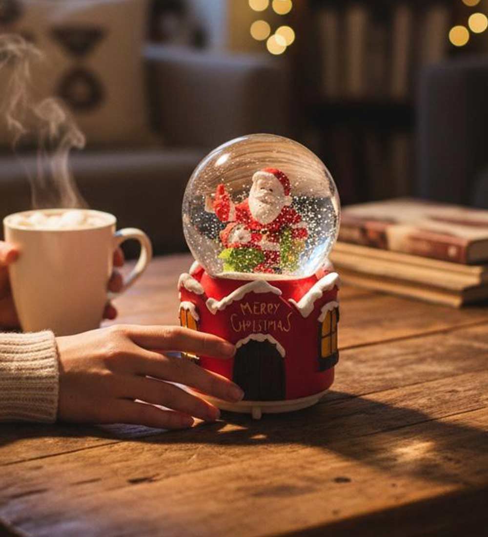 Yılbaşı Hediyesi Süper Kar Küreli Kutulu Set