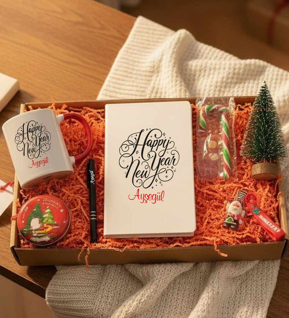 Yılbaşı Hediyesi Kişiye Özel Hediyelik Set