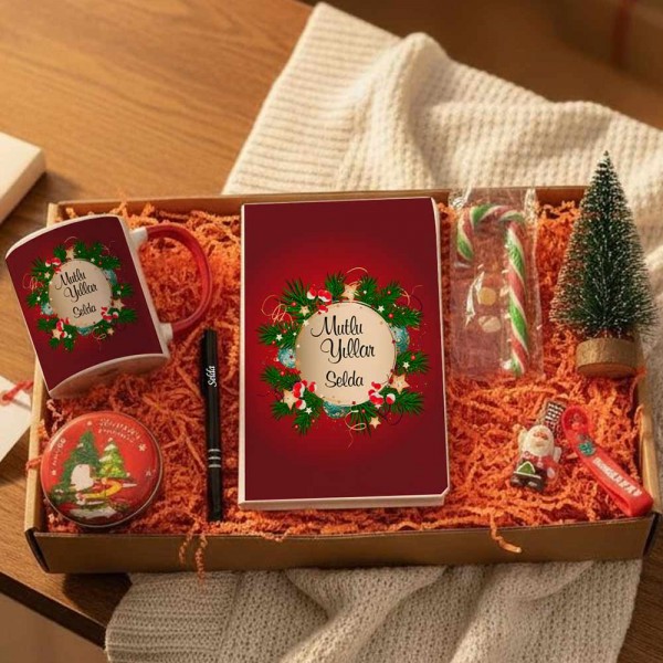 Yılbaşı Hediyesi Mutlu Yıllar İsimli Hediyelik Set