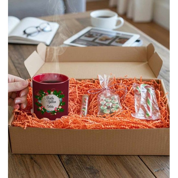 Yeni Yıl Hediyesi Şekerlemeli Hediye Seti