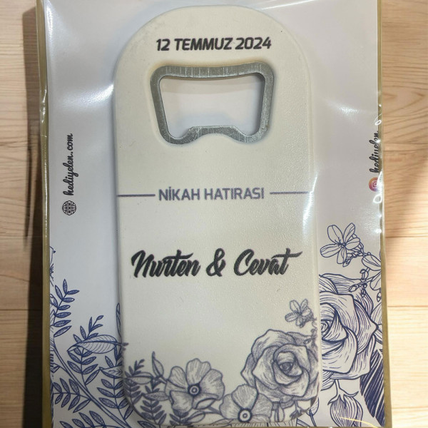 Söz, Nişan, Nikah, Düğün Hediyesi Açacak Magnet Kart ve Ambalajlı Tek Tek (uznmg8)