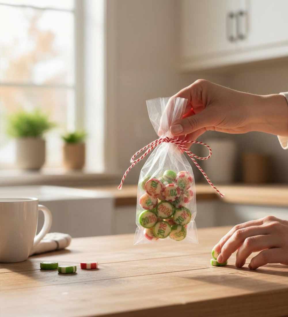 Yeni Yıl Hediyesi Şekerlemeli Hediye Seti