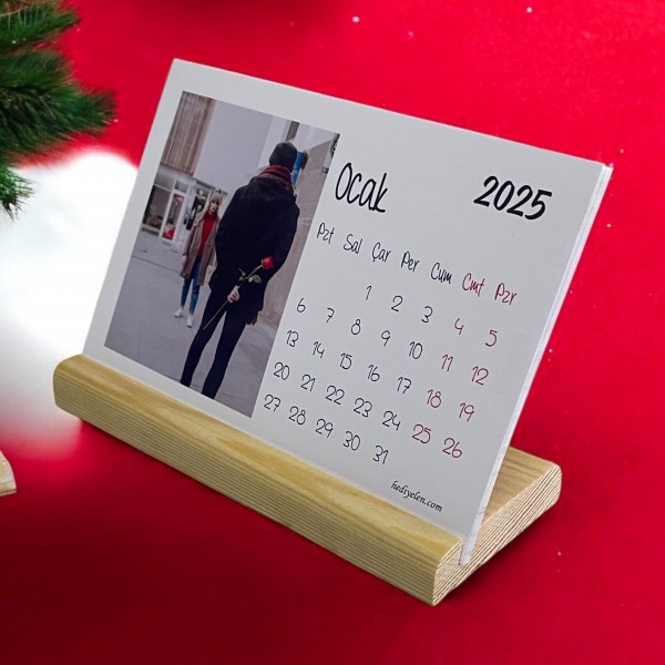 Masa Takvimi Fotoğraf Baskılı