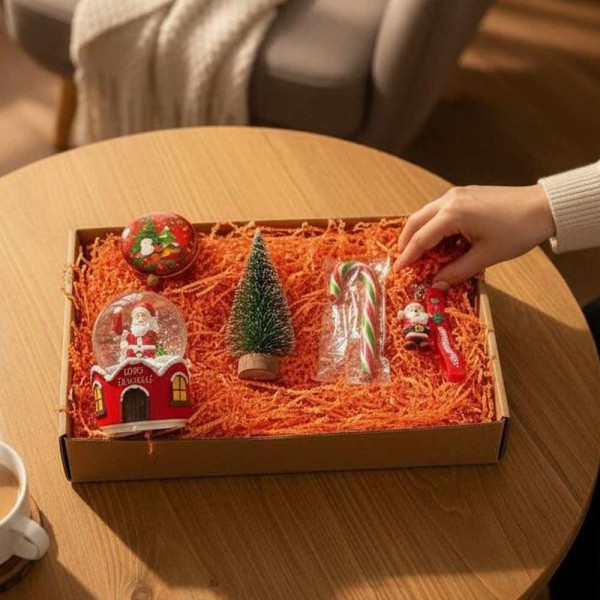 Yılbaşı Hediyesi Süper Kar Küreli Kutulu Set