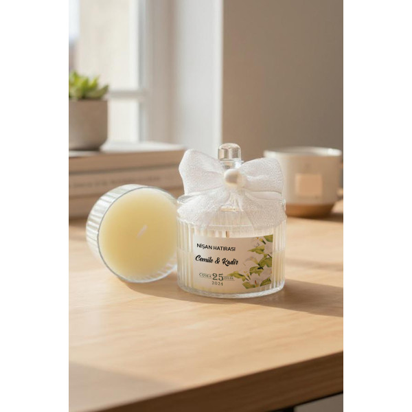 Söz - Nişan - Nikah Hediyesi Şekerlik Mum 013 Söz - Nişan - Nikah Hediyesi Şekerlik Mum 013