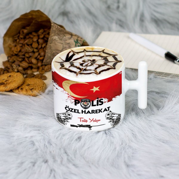 Polis Özel Harekat Latte Fincanı 002