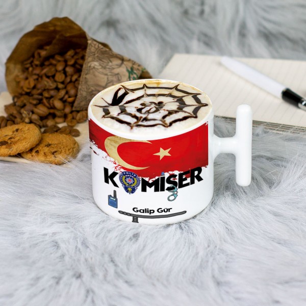 Komiser Latte Fincanı