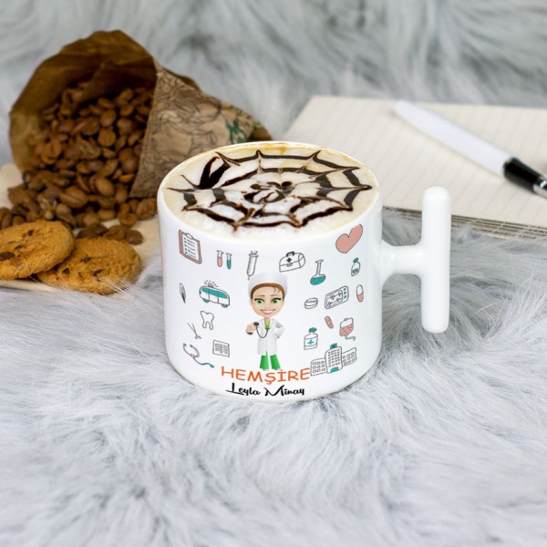 Hemşire Latte Fincanı 005