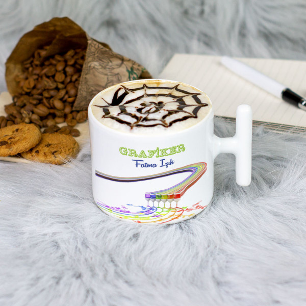 Grafiker Latte Fincanı 001