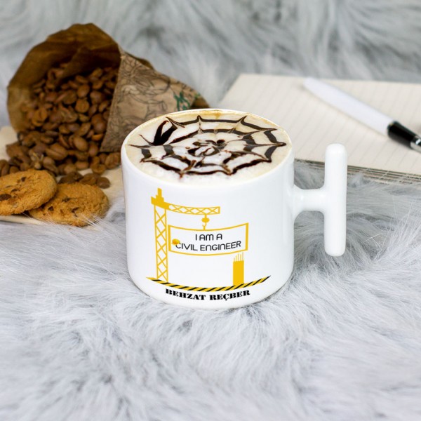 I Am a Civil Engineer Latte Fincanı