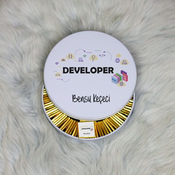 Developer Metal Kutuda Çikolata 100 Adet