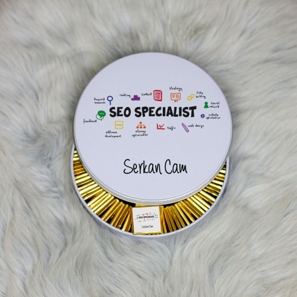 Seo Specialist Metal Kutuda Çikolata 100 Adet
