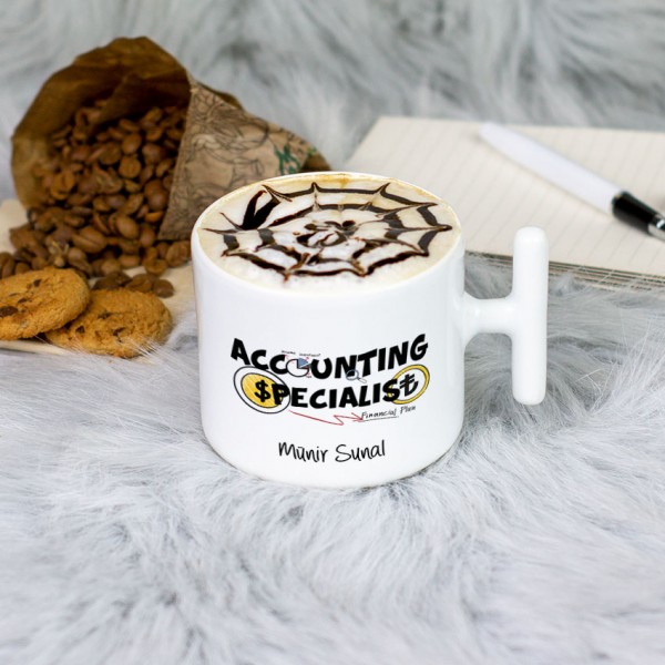 Accounting Specialist Latte Fincanı