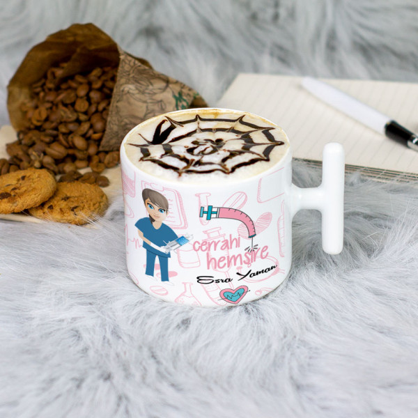 Cerrahi Hemşire Latte Fincanı