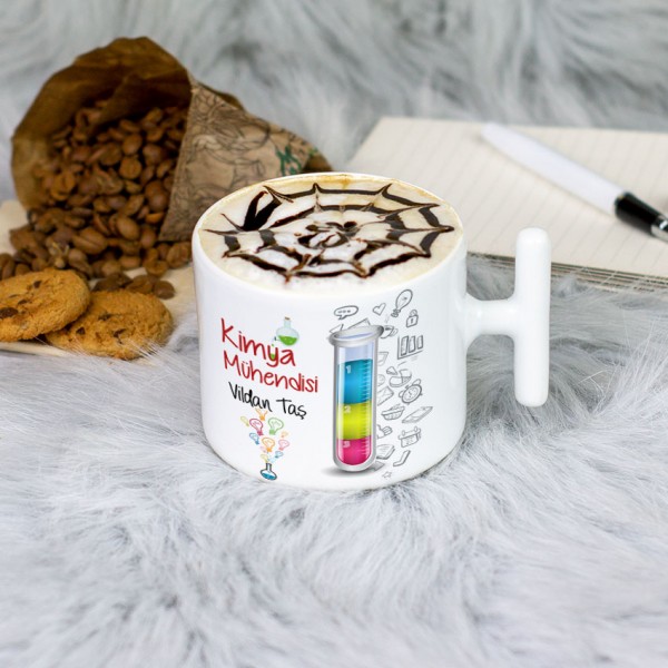 Kimya Mühendisi Latte Fincanı