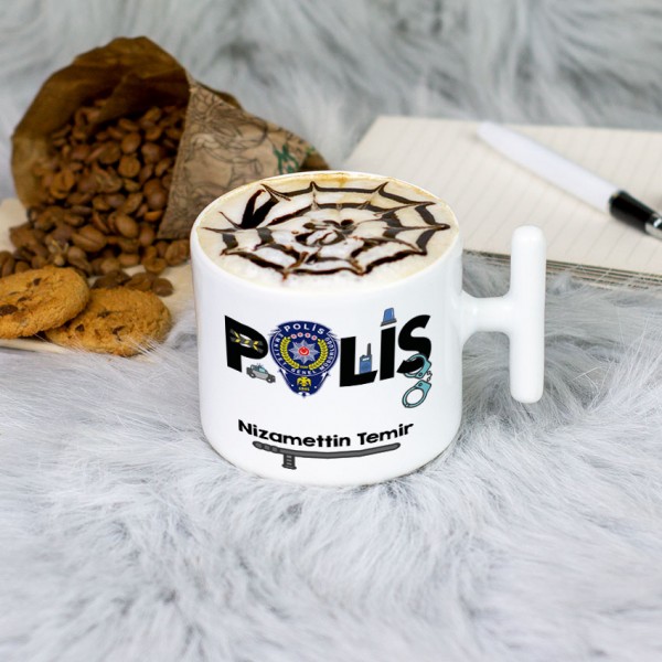 Polise Hediye Latte Fincanı 001