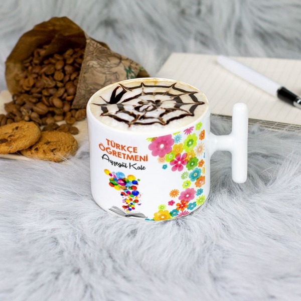 Türkçe Öğretmeni Latte Fincanı 004