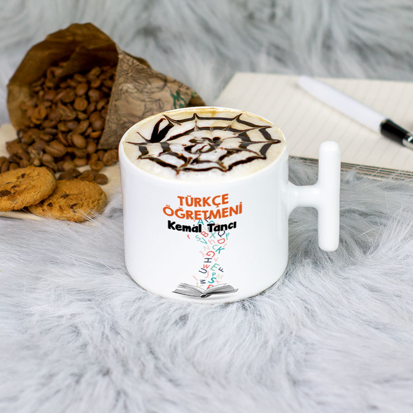 Türkçe Öğretmeni Latte Fincanı 001 Türkçe Öğretmeni Latte Fincanı 001