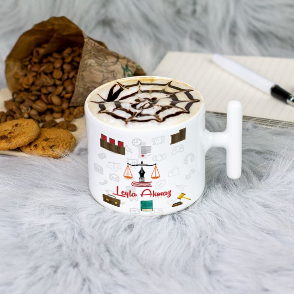 Avukata Hediye Latte Fincanı 001