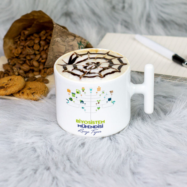 Biosystem Engineer Latte Fincanı