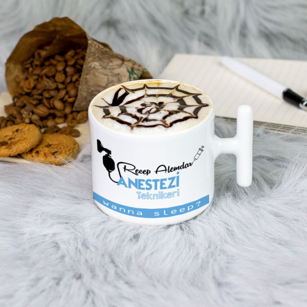 Anestezi Teknikeri Latte Fincanı