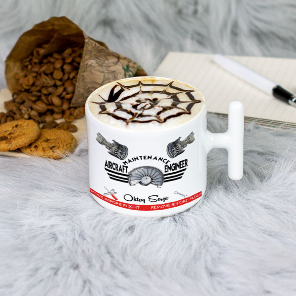 Aircraft Maintenance Engineer Latte Fincanı 002