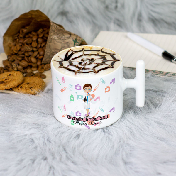 Patoloji Teknikeri Latte Fincanı 001