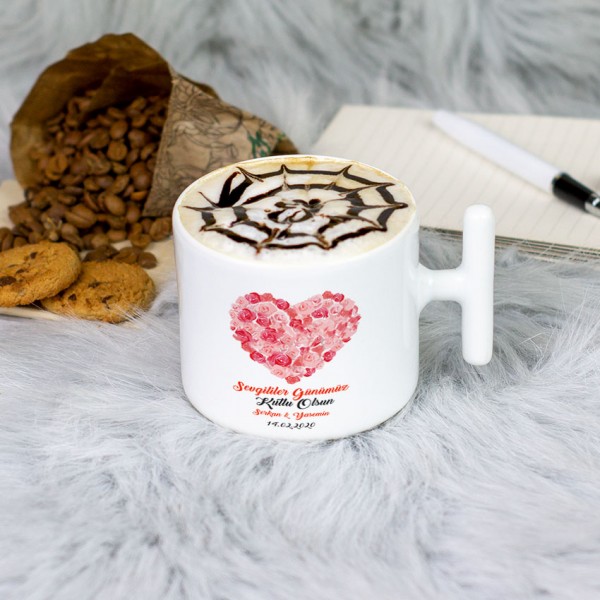 Sevgililer Günü Hediyesi Latte Fincanı 002