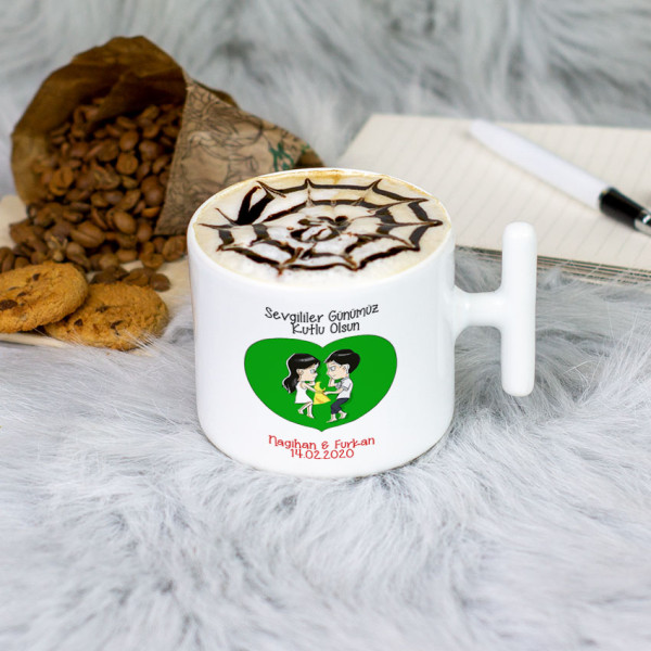 Sevgililer Günü Hediyesi Latte Fincanı 011