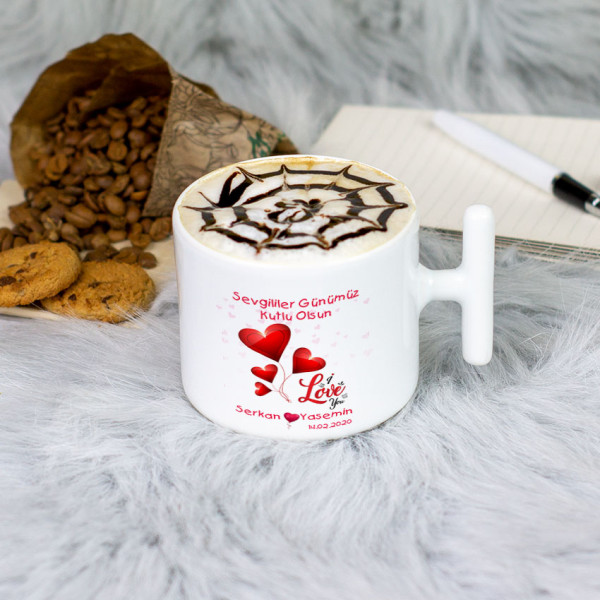 Sevgililer Günü Hediyesi Latte Fincanı 021