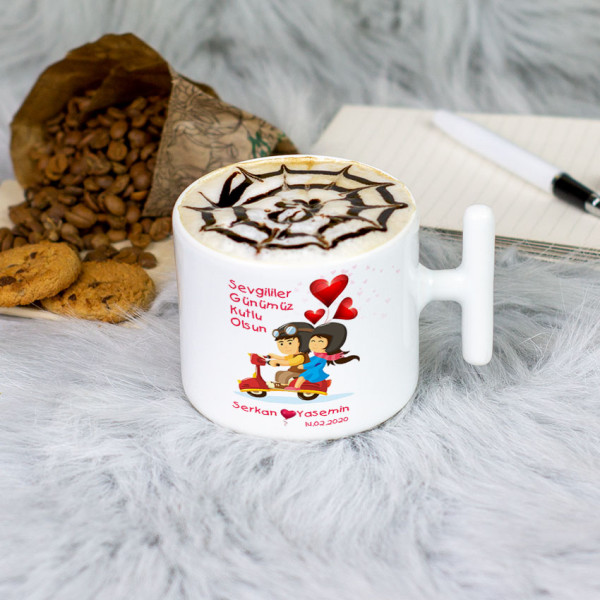 Sevgililer Günü Hediyesi Latte Fincanı 024