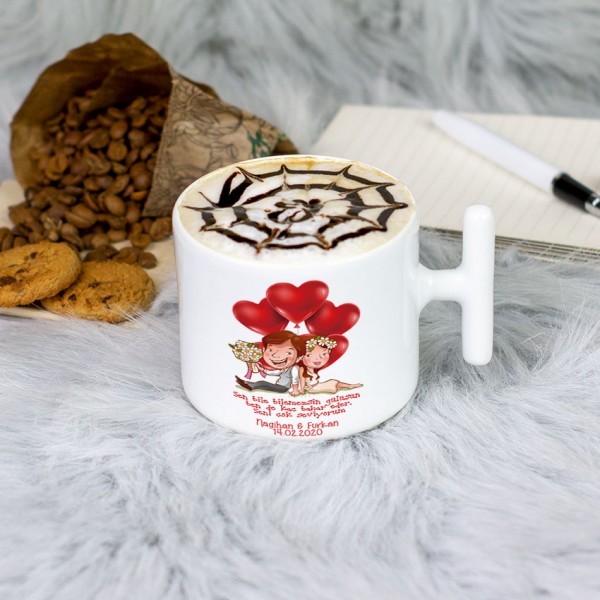 Sevgiliye En Güzel Hediye Latte Fincanı 003