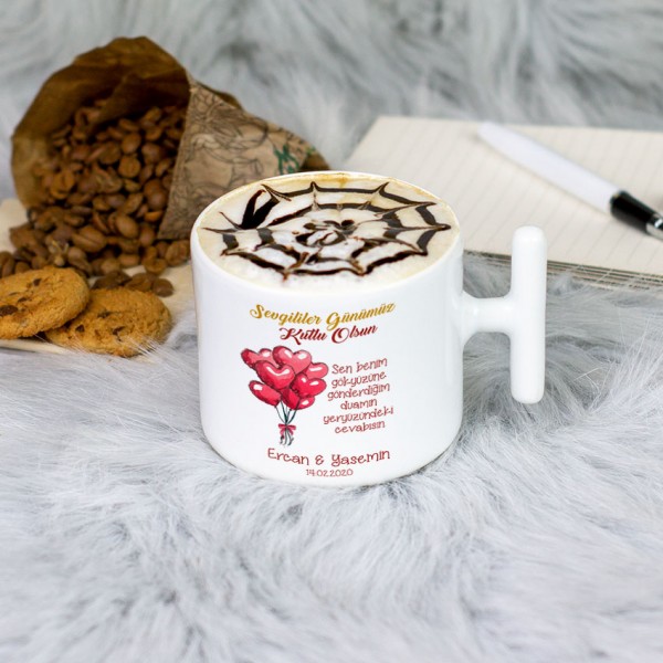 Sevgiliye En Güzel Hediye Latte Fincanı 022
