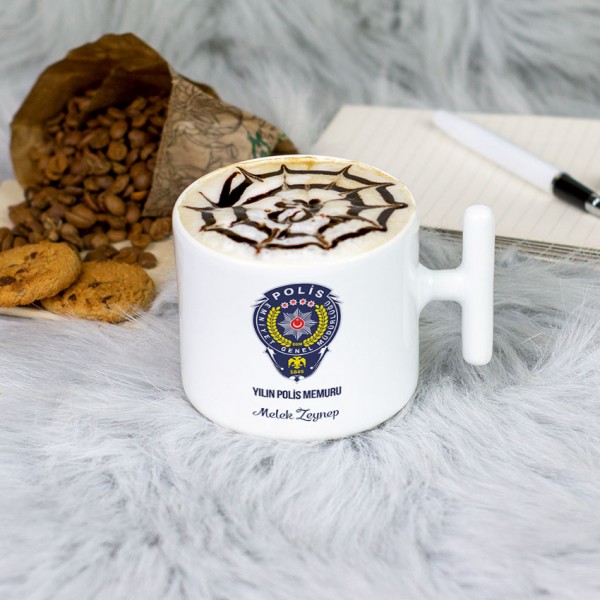 Yılın Polis Memuru Latte Fincanı