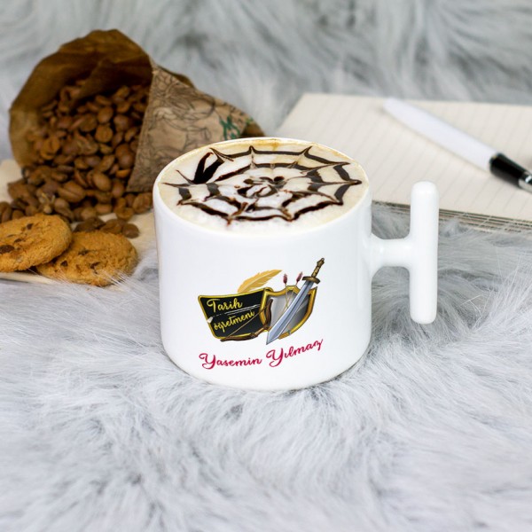 Tarih Öğretmenine Hediye Latte Fincanı 001