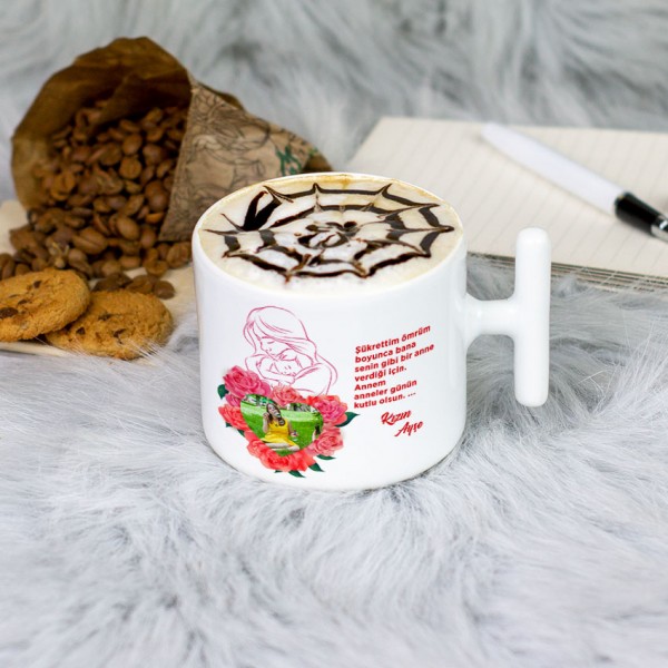 Anneler Günü Hediyesi Latte Fincanı 008