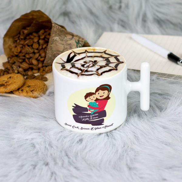 Anneler Günü Hediyesi Latte Fincanı 014