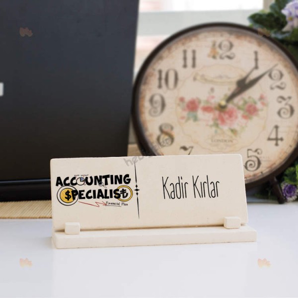Accounting Specialist Taş İsimlik