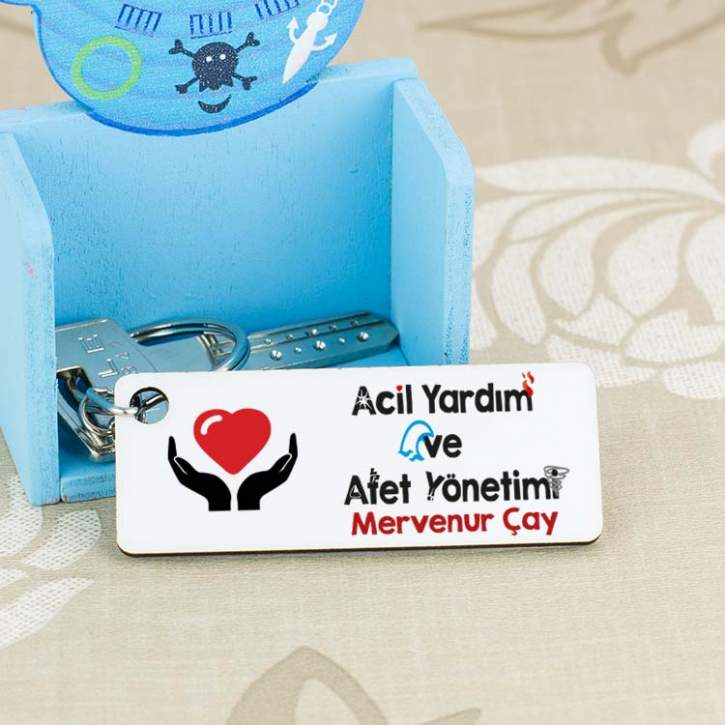 Acil Yardım ve Afet Yönetimi Anahtarlık