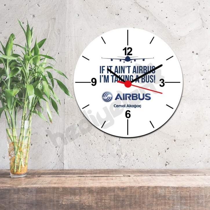 Airbus Duvar Saati