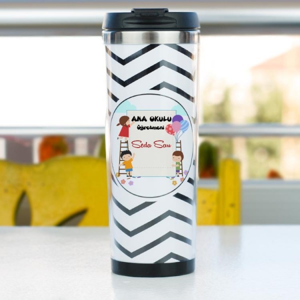Ana Okulu Öğretmenine Hediye Termos 002