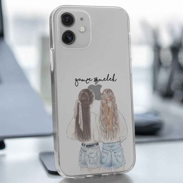 Arkadaş İçin İsimli Telefon Kılıfı (Sadece iPhone Modelleri)