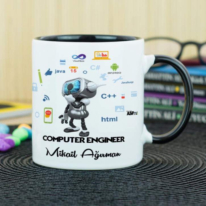 Bilgisayar Mühendisi Kupa Bardak