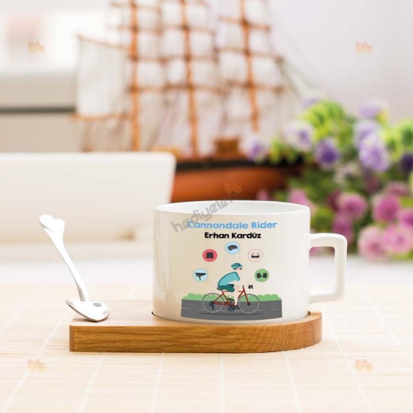 Bisiklet Stantlı Fincan