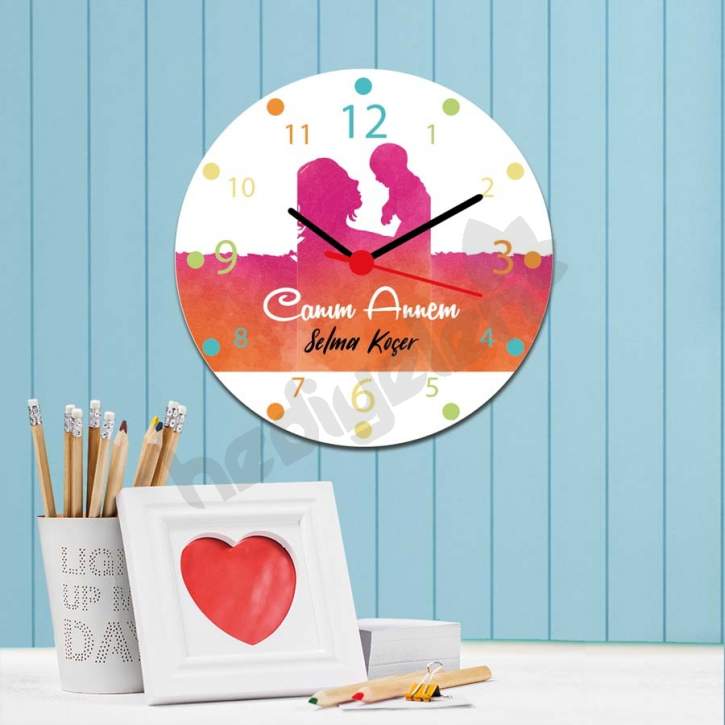 Canım Annem Duvar Saati 002