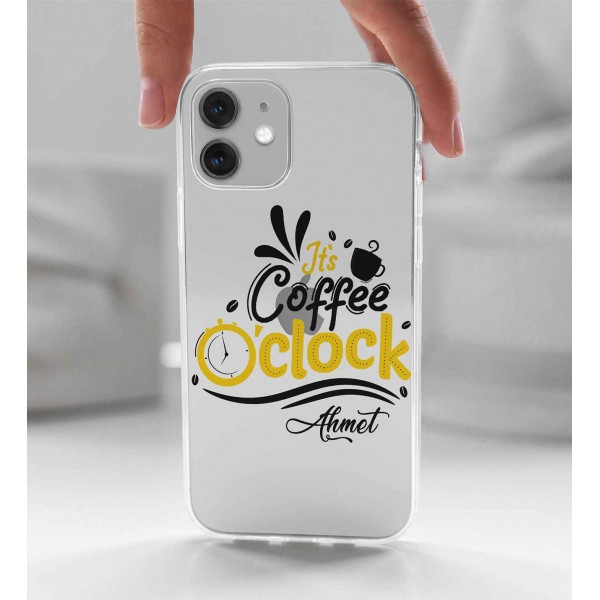 Coffee Clock Telefon Kılıfı (Sadece iPhone Modelleri)