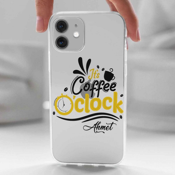 Coffee Clock Telefon Kılıfı (Sadece iPhone Modelleri)